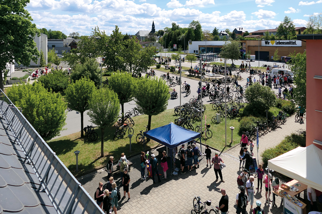 Festplatz in Jacob
