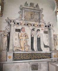 Renaissancegrabmahl Wolf von Weißenbach mit zwei Ehefrauen